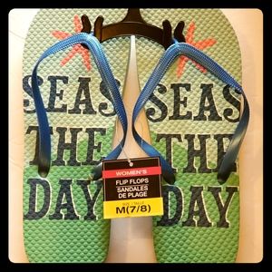 Flip flops Sandals Seas the Day